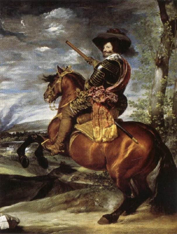 Diego Velazquez Equestraian Portrait of Gaspar de Guzman,Duke of Olivares oil painting image